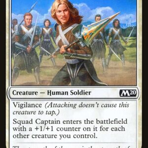 Core Set 2020 - 38 - Squad Captain - Common - W - Non-foil