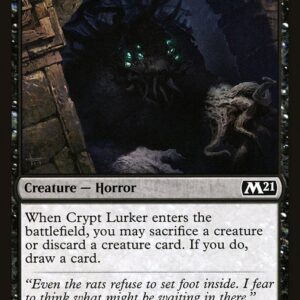 Core Set 2021 - 93 - Crypt Lurker - Common - B - Non-foil