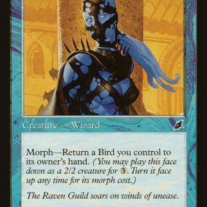 Scourge - 46 - Raven Guild Initiate - Common - U - Non-foil (Front)
