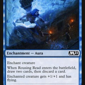 Core Set 2021 - 67 - Rousing Read - Common - U - Non-foil
