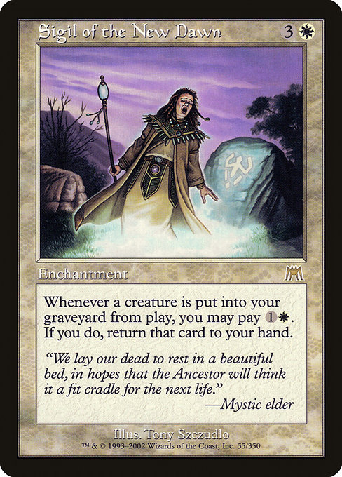Onslaught - 55 - Sigil of the New Dawn - Rare - W - Non-foil (Front)