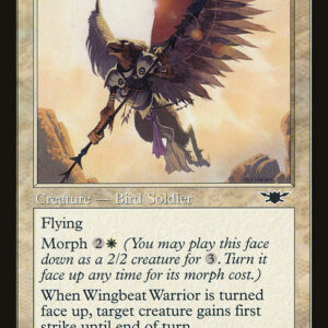 Legions - 29 - Wingbeat Warrior - Common - W - Non-foil (Front)