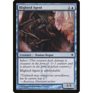 New Phyrexia - 29 - Blighted Agent - Common - U - Non-foil (Front)