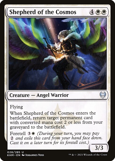 Kaldheim - 28 - Shepherd of the Cosmos - Uncommon - W - Non-foil