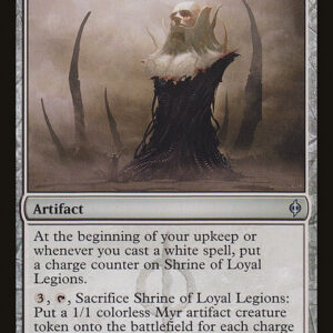 New Phyrexia - 155 - Shrine of Loyal Legions - Uncommon - C - Non-foil (Front)