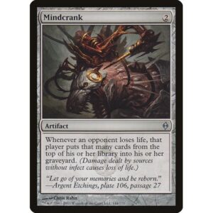 New Phyrexia - 144 - Mindcrank - Uncommon - C - Non-foil (Front)