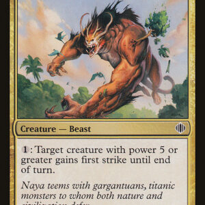 Shards of Alara - 186 - Rakeclaw Gargantuan - Common - Multi - Non-foil (Front)