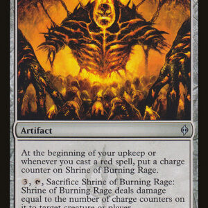 New Phyrexia - 153 - Shrine of Burning Rage - Uncommon - C - Non-foil (Front)