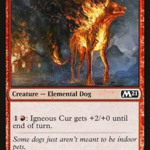 Core Set 2021 - 153 - Igneous Cur - Common - R - Non-foil