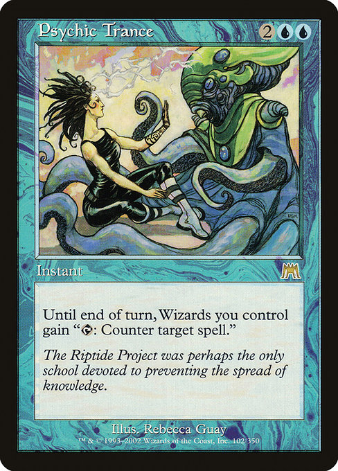 Onslaught - 102 - Psychic Trance - Rare - U - Non-foil (Front)
