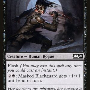 Core Set 2021 - 113 - Masked Blackguard - Common - B - Non-foil