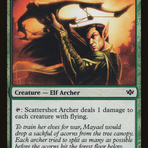 Conflux - 90 - Scattershot Archer - Common - G - Non-foil (Front)