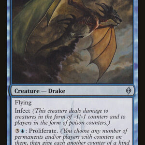 New Phyrexia - 49 - Viral Drake - Uncommon - U - Non-foil (Front)