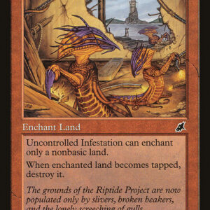 Scourge - 108 - Uncontrolled Infestation - Common - R - Non-foil (Front)