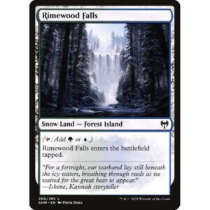 Kaldheim - 266 - Rimewood Falls - Common - C - Non-foil