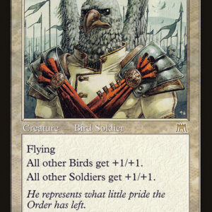 Onslaught - 7 - Aven Brigadier - Rare - W - Non-foil (Front)