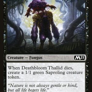 Core Set 2021 - 94 - Deathbloom Thallid - Common - B - Non-foil