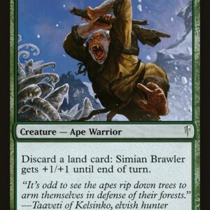 Coldsnap - 122 - Simian Brawler - Common - G - Non-foil (Front)