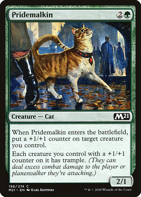 Core Set 2021 - 196 - Pridemalkin - Common - G - Non-foil