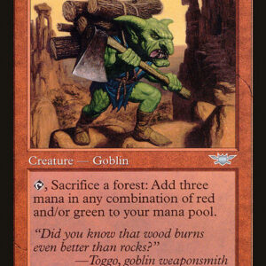 Legions - 96 - Goblin Clearcutter - Uncommon - R - Non-foil (Front)