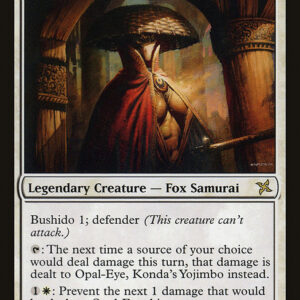 Betrayers of Kamigawa - 17 - Opal-Eye, Konda's Yojimbo - Rare - W - Non-foil (Front)