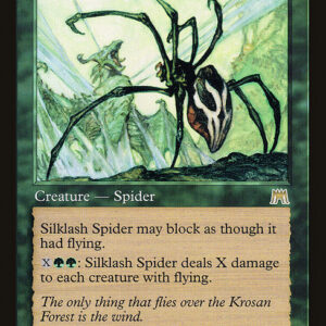 Onslaught - 281 - Silklash Spider - Rare - G - Non-foil (Front)