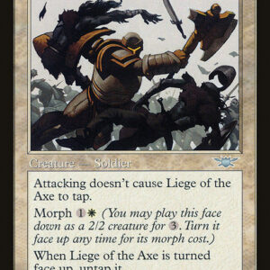 Legions - 16 - Liege of the Axe - Uncommon - W - Non-foil (Front)