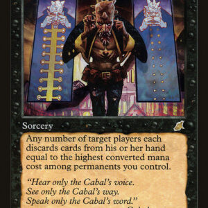 Scourge - 56 - Cabal Conditioning - Rare - B - Foil (Front)
