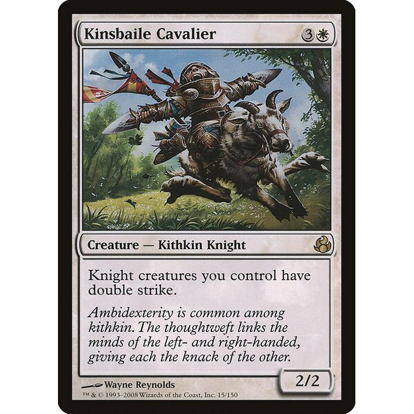 Morningtide - 15 - Kinsbaile Cavalier - Rare - W - Non-foil (Front)