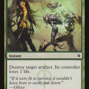 New Phyrexia - 110 - Glissa's Scorn - Common - G - Non-foil (Front)