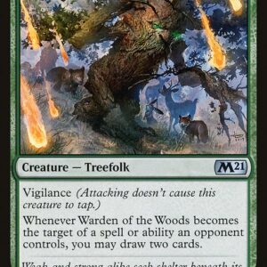 Core Set 2021 - 213 - Warden of the Woods - Uncommon - G - Non-foil