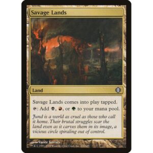 Shards of Alara - 228 - Savage Lands - Uncommon - C - Non-foil (Front)