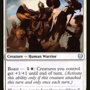 Kaldheim - 2 - Battershield Warrior - Uncommon - W - Non-foil
