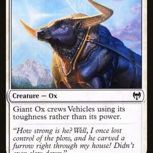 Kaldheim - 11 - Giant Ox - Common - W - Non-foil