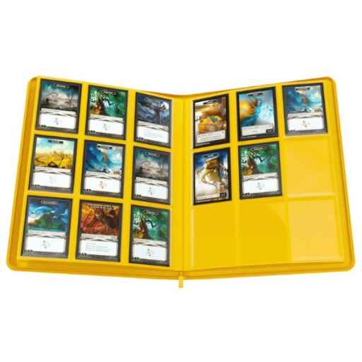 Alternative view of Gamegenic - Zip-Up Album 18-Pocket Yellow