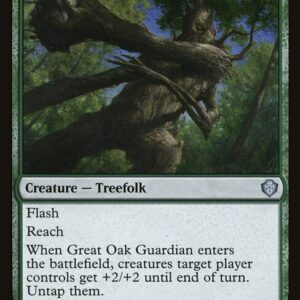 Starter Commander Decks - 186 - Great Oak Guardian - Uncommon - G - Non-foil (Front)