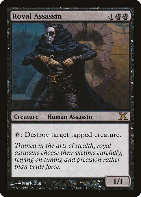 Tenth Edition - 174 - Royal Assassin - Rare - B - Non-foil (Front)