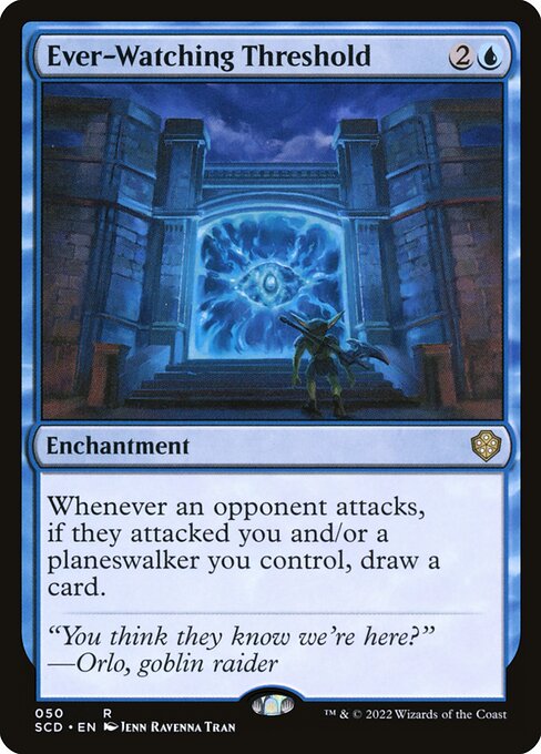Starter Commander Decks - 50 - Ever-Watching Threshold - Rare - U - Non-foil (Front)