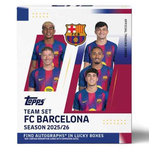 Topps Barcelona Team Set Box 2025/26