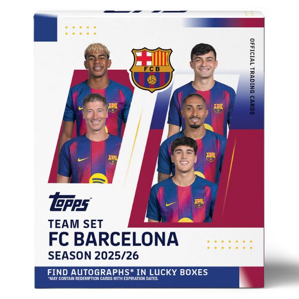 Topps Barcelona Team Set Box 2025/26