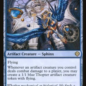 Starter Commander Decks - 59 - Sharding Sphinx - Rare - U - Non-foil (Front)