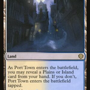 Starter Commander Decks - 313 - Port Town - Rare - C - Non-foil (Front)