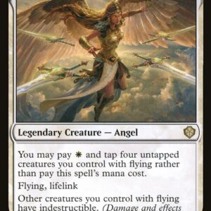 Starter Commander Decks - 33 - Sephara, Sky's Blade - Rare - W - Non-foil (Front)