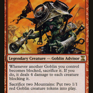 Time Spiral - 163 - Ib Halfheart, Goblin Tactician - Rare - R - Non-foil (Front)