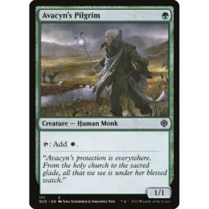 Starter Commander Decks - 171 - Avacyn's Pilgrim - Common - G - Non-foil (Front)