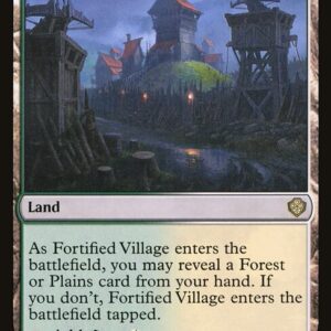 Starter Commander Decks - 301 - Fortified Village - Rare - C - Non-foil (Front)