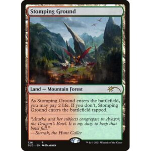 Secret Lair Drop - 126 - Stomping Ground - Rare - C - Non-foil (Front)