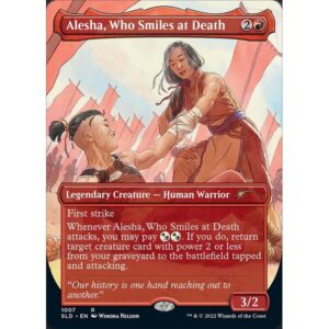 Secret Lair Drop - 1007 - Alesha, Who Smiles at Death - Rare - R - Foil (Front)