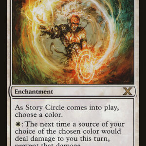 Tenth Edition - 49 - Story Circle - Rare - W - Non-foil (Front)