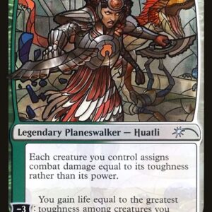 Secret Lair Drop - 530 - Huatli, the Sun's Heart - Uncommon - WG - Foil - Promo (Front)